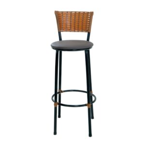 KIT 3 BANQUETAS BANCO ALTO DE COZINHA AREA GOURMET MOVEIS DE JUNCO