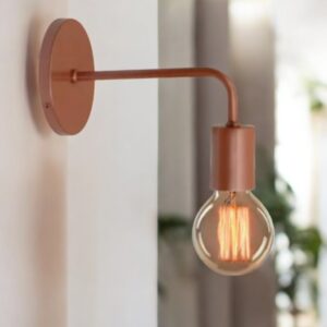 Arandela Parede Vintage Uno Joy Retro Preto Soquete E27