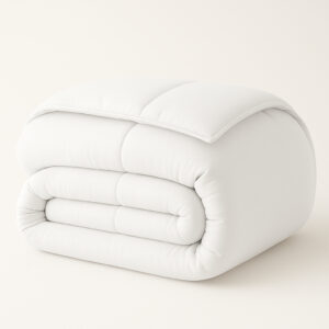 Edredom Solteiro, Casal e Queen 400 Fios 100% Micropercal Dupla Face Antialérgico Promoção - Branco