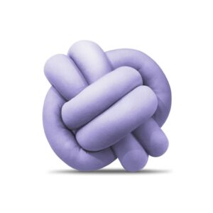 Almofada Nó Nozinho Escandinavo De Luxo - LILÁS