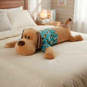 Almofada Xuxão 1,10m Pelúcia Gigante AntiAlérgica Travesseiro Corpo Inteiro Ultra Macio Para Abraçar - Verde