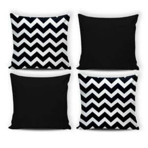 Kit 04 Almofadas 45x45 Decorativa Varios Modelos Com e Sem Enchimento - 8