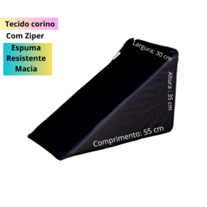 Travesseiro Encosto Triangular Anatomico Ortopédico Terapêutico Pós Cirurgico Leitura