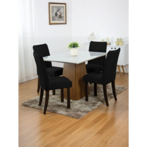 Capas Para Cadeira de Jantar - Kit 4 Peças Malha Gel com Elástico