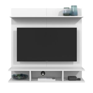 Suporte Painel Tv Quarto Sala Painel Prateleira Até 32 Polegadas Star - Cores - ONIX - BRANCO