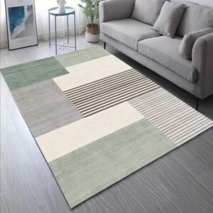 Tapete Belga Luxo 2,40 x 2,00 Estampa Moderna p/ Decoração Sala Escritório Grande - Belga 246