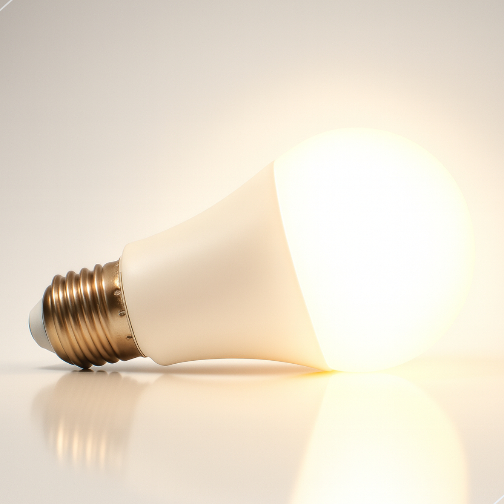 Kit Lâmpada Led Bulbo Econômica 12w 3000k Branco Quente Bivolt 110v 220v Luz Amarela Aconchegante