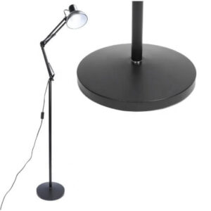 Luminária Pixar Abajur de Chão Articulada Vintage 1,90 Metros