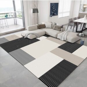 Tapete Belga Luxo 2,40 x 2,00 Estampa Moderna p/ Decoração Sala Escritório Grande - Belga 133