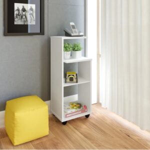 Mesa Mesinha Lateral Apoio De Centro Canto Barzinho Aparador - Branco