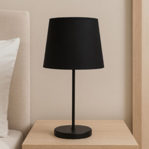 Abajur de Mesa Moderno Minimalista com Cúpula Decorativa para Quarto e Sala