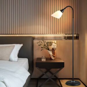 Luminária De Sala e Quarto 145CM Para Leitura Iluminação Ambiente Abajur De Chão Casa e Escritório