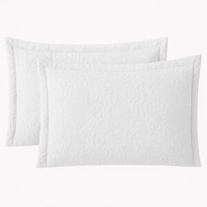 Kit 2 Capas Porta Travesseiro Fronha Matelado - Essência Enxovais - Só belle - Branco