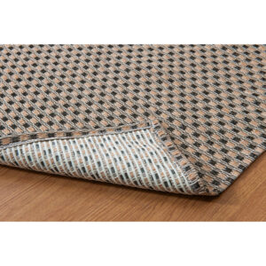 Tapete Jacquard Legítimo 3,0m x 2,0m Antiderrapante Estampas Diversas Sala Quarto Geométrico - Pontilhado Bege