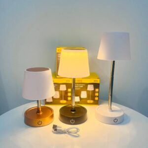 Abajur Recarregável Telescópico Touch Lâmpada de Mesa Multifuncional USB-Minimeow