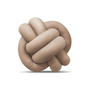 Almofada Nó Nozinho Escandinavo De Luxo - BEGE