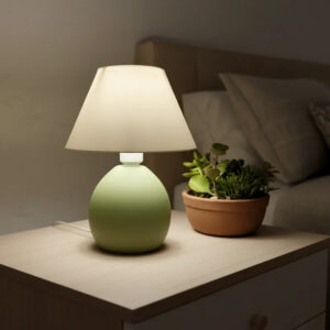 Abajur Feito de Cerâmica Luminária Cores Tendências Lançamento