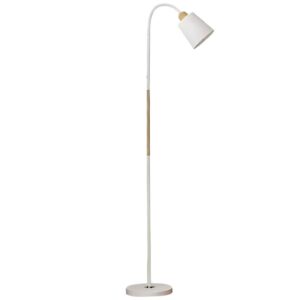 Luminária de LED moderna e minimalista de chão abajur de cabeceira luz para sala de estar Rotação livre de 360 graus