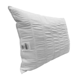 Kit Com 4 Travesseiros Flocos Luckspuma Espuma Macio e Firme 65x45 Antiácaro