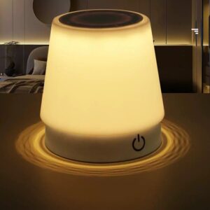 Abajur Recarregável Telescópico Touch Lâmpada de Mesa Multifuncional USB-Minimeow