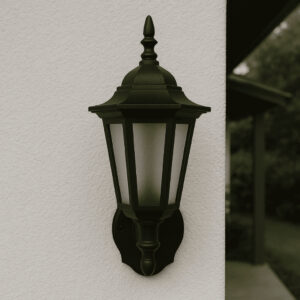 Luminária Arandela Colonial Vintage Clássica Parede Externa Jardim p LED Sextavada Decorativa Retro