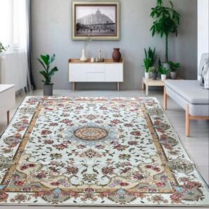 Tapete Belga Luxo 2,40 x 2,00 Estampa Moderna p/ Decoração Sala Escritório Grande - Belga 156