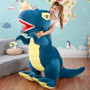 Dinossauro de Pelúcia Tiranossauro Rex 45cm - Brinquedo Infantil