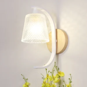 Lâmpada de Parede Moderna em Formato de Pássaro para Decoração - Branco sem pássaro