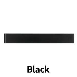 Arandela LED Regulável para Decoração Interna - Preto, Prata e Branco