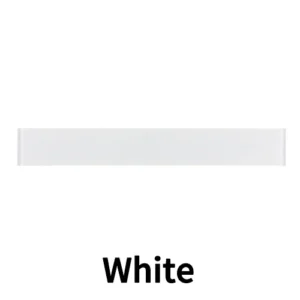 Arandela LED Regulável para Decoração Interna - Preto, Prata e Branco