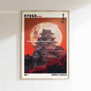 Impressão em Tela Onda de Hokusai - Arte Japonesa Moderna para Decoração