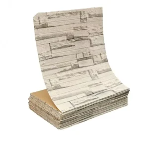 Papel de Parede Autoadesivo 3D Tijolo à Prova d'Água para Decoração - Tijolo de Tinta, 70CMX1M