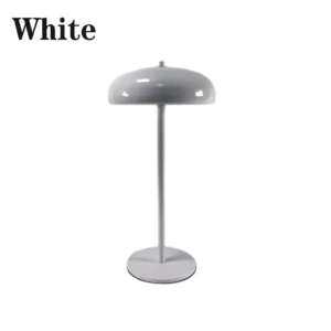 Abajur Recarregável LED Nordic Rosa para Quarto e Estudo