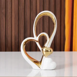 Decoração Minimalista em Coração para Sala de Estar e Entrada - VERDE CLARO