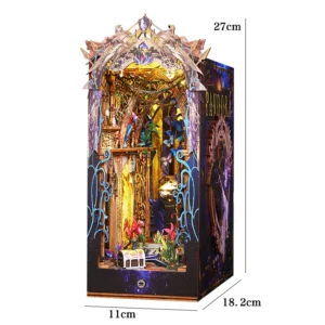 Kit de Montagem de Miniatura de Casa de Bonecas com Luz LED - JTSL-11A