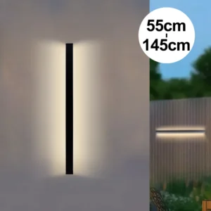 Lâmpada de Parede LED Moderna IP65 para Jardim e Exteriores
