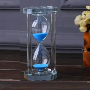 Ampulheta de Areia Moderna para Decoração e Uso na Cozinha - 15 a 60 Minutos