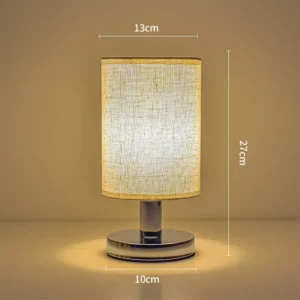 Lâmpada de Mesa USB Nórdica com Controle Remoto - Decoração Criativa para Quarto - Dimmer de Múltiplas Velocidades