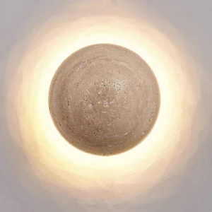 Lâmpada de Parede Retro em Mármore para Decoração de Ambientes