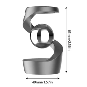 Escultura Cinética Desafiadora da Gravidade para Mesa - Alívio do Estresse - D