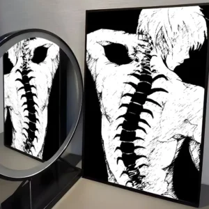 Pôster Anime Tokyo Ghoul em Lona - Decoração Moderna para sua Casa