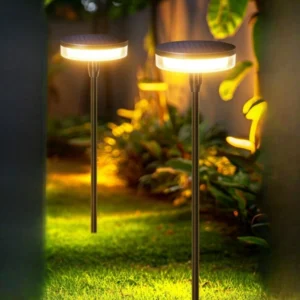 Luz Solar Balançante para Jardim - 2 Peças - IP65 à Prova d'Água - 6 peças