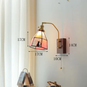 Luminária Pendente Tiffany Colorida Retrô para Sala e Restaurante - R