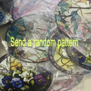 Árvore da Vida Suncatcher Acrílico para Decoração de Interiores - Aleatório 1, 15x15cm