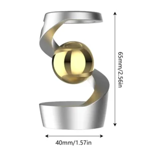 Escultura Cinética Desafiadora da Gravidade para Mesa - Alívio do Estresse - C