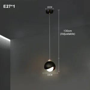 Lustre Pendante de Cristal Moderno para Decoração de Ambientes
