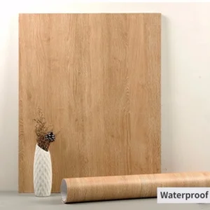 Papel de Parede Adesivo Madeira Impermeável 90cm - Decoração Moderna