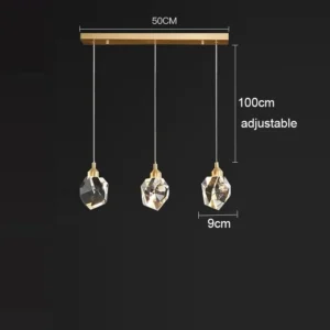 Lustre de Cristal Moderno para Teto - Elegância e Sofisticação