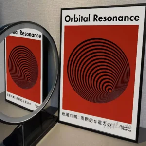 Quadro Abstrato Moderno com Ondas Azuis para Decoração de Ambientes