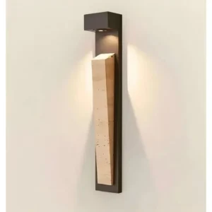 Lâmpada de Parede Moderna à Prova d'Água para Jardim e Terraço